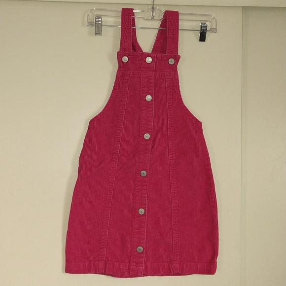 Gap Girl Corduroy Overall Dress - Picture 1 of 14
